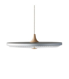 Le Klint: Soleil Silver Cloud LED pendant lamp small Ø35