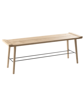 By Wirth - Scala bench nature L124 cm.