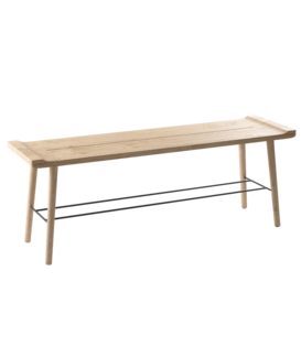 Ekta Living Scala Bench nature oak L124