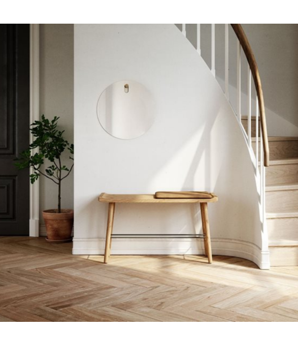 Ekta Living Ekta Living Scala bench black oak L124