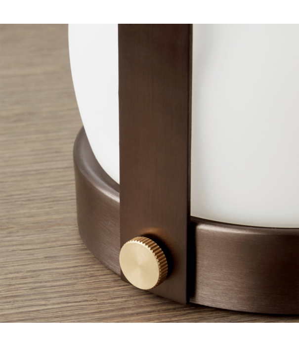 Audo Audo - Carrie table lamp leather