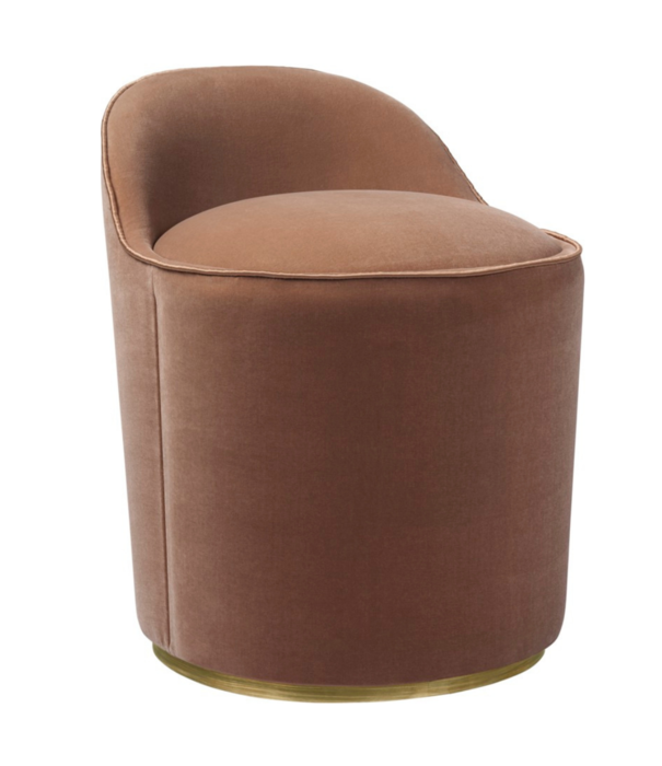Gubi  Gubi - Tail dining chair upholstered low back