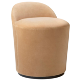 Gubi - Tail dining chair upholstered low back