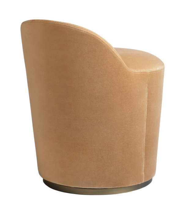 Gubi  Gubi - Tail dining chair upholstered low back