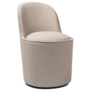 Gubi - Tail dining chair upholstered high back