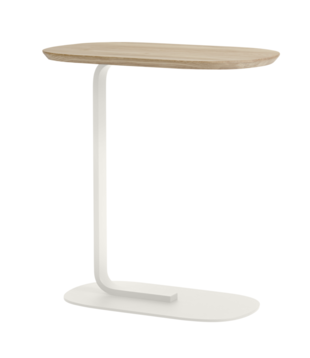 Muuto Relate Side Table oak, off white