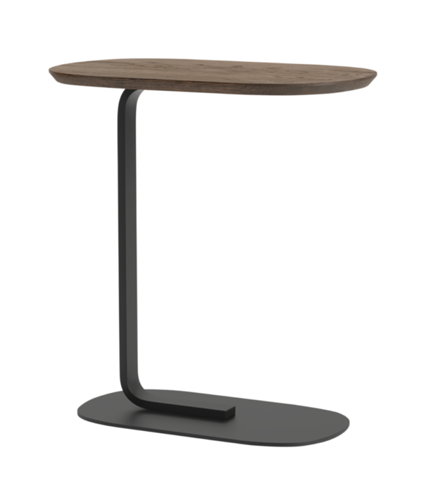 Muuto  Muuto - Relate side table solid smoked oak/black