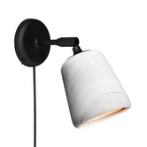 New Works - Material Wall Lamp  - White Marble