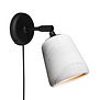 New Works - Material Wall Lamp  - White Marble