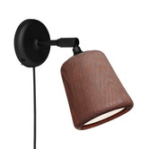 New Works - Material Wall Lamp - Smoked Oak