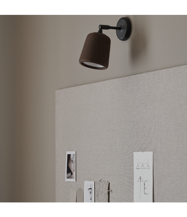 New Works  New Works - Material Wall Lamp  - White Marble