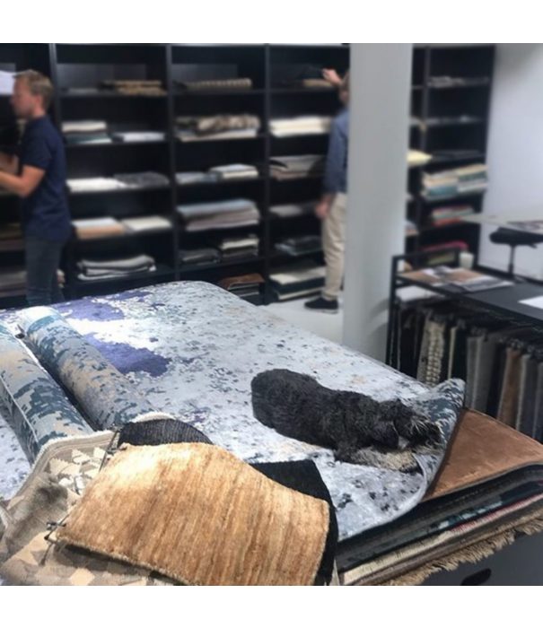 Massimo Copenhagen  Massimo Copenhagen Ocean Rug wool / bamboo