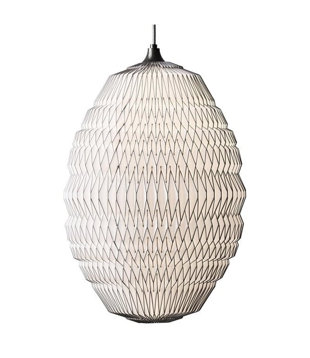 Le klint  Model 124 Caleo 2 Hanglamp papier - brons