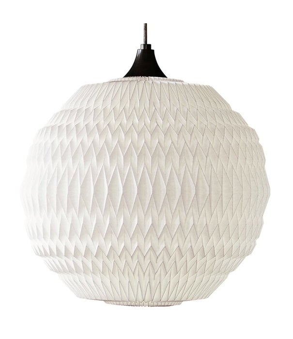 Le klint  Model 125 Caleo 3 Hanglamp papier wit, linnen snoer