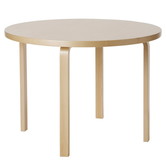 Artek - Aalto Table round 90A , berken