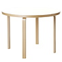 Artek - Aalto Table round 90A, wit laminaat