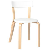 Artek - Aalto Chair 69 Birch-White