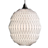 Model 123, Caleo 1 Pendant paper - bronze