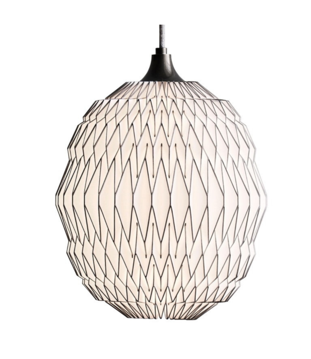 Le klint  Model 123, Caleo 1 Hanglamp papier - brons