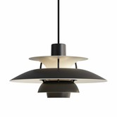 Louis Poulsen - Ph 5 Mini Monochrome Black Hanglamp