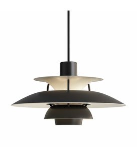 Louis Poulsen - Ph 5 Mini Monochrome Black Hanglamp