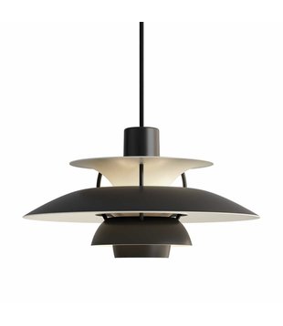 Louis Poulsen PH 5 Mini Monochroom Hanglamp black