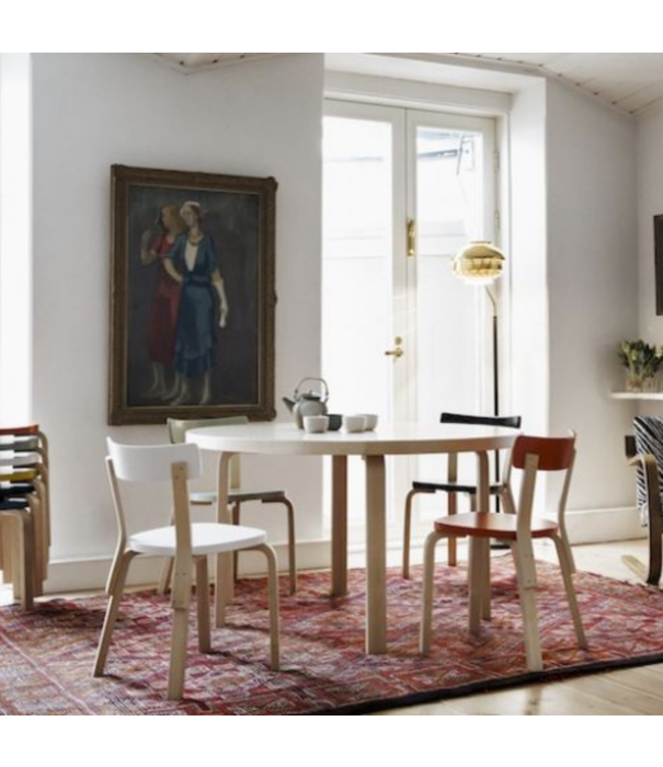 Artek  Artek - Aalto Table round 90A , birch