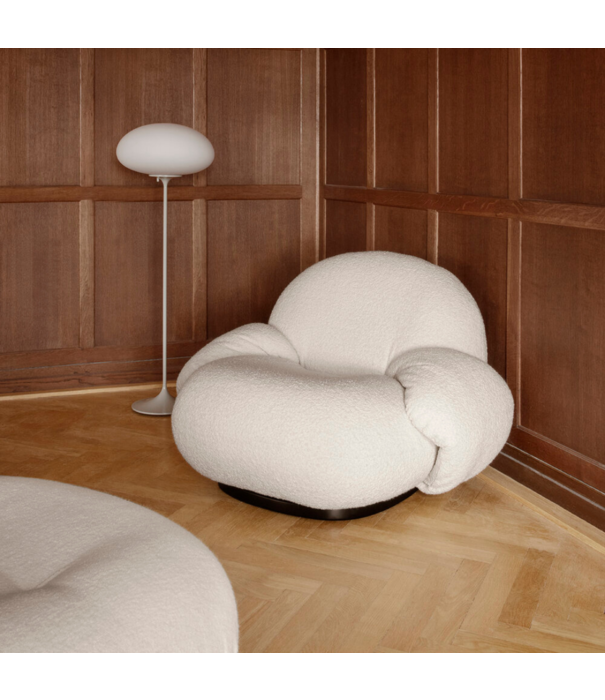 Gubi  Gubi - Pacha Bank 3-zits stof Belsuede bruin