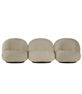 Pacha 3-seater Sofa Belsuede 10 sand