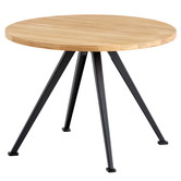 Hay - Pyramid 51 Coffee Table Oak Ø60 - Black