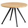 Hay - Pyramid 51 Coffee Table Oak Ø60 - Black