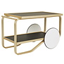 Artek - Tea Trolley 901 Birch - Black Linoleum