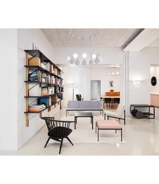 Artek  Artek Tea Trolley 901 black birch, mud linoleum