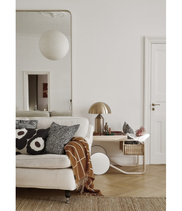 Artek  Artek Tea Trolley 900 natural birch, black tiles