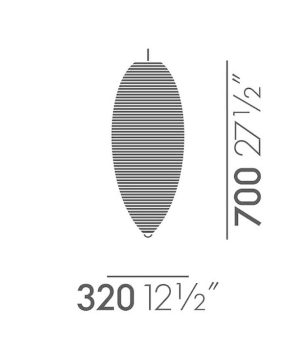 Vitra  Akari 23A Pendant H70