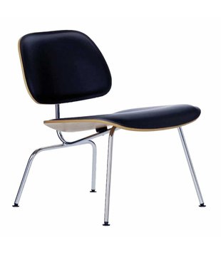 Vitra - LCM Leather lounge stoel naturel essen, leder