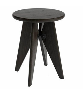 Vitra  Tabouret Bois Kruk massief donker eiken