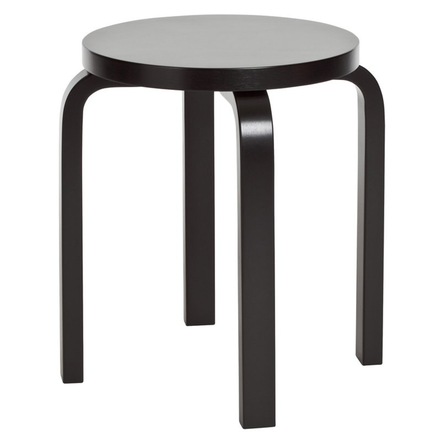 Artek stool E60 black lacquered - NORDIC NEW Artek stool E60 black lacquered - NORDIC NEW
