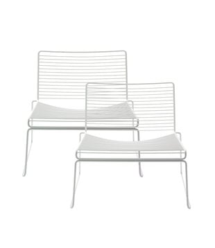 Hay - Hee lounge chair white, set of 2