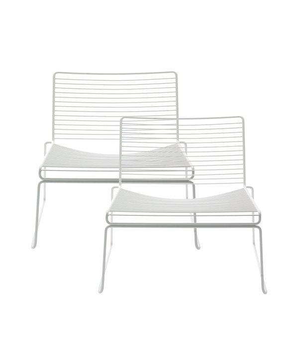 Hay  Hay - Hee lounge chair white - set of 2