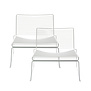 Hay - Hee lounge chair white - set of 2