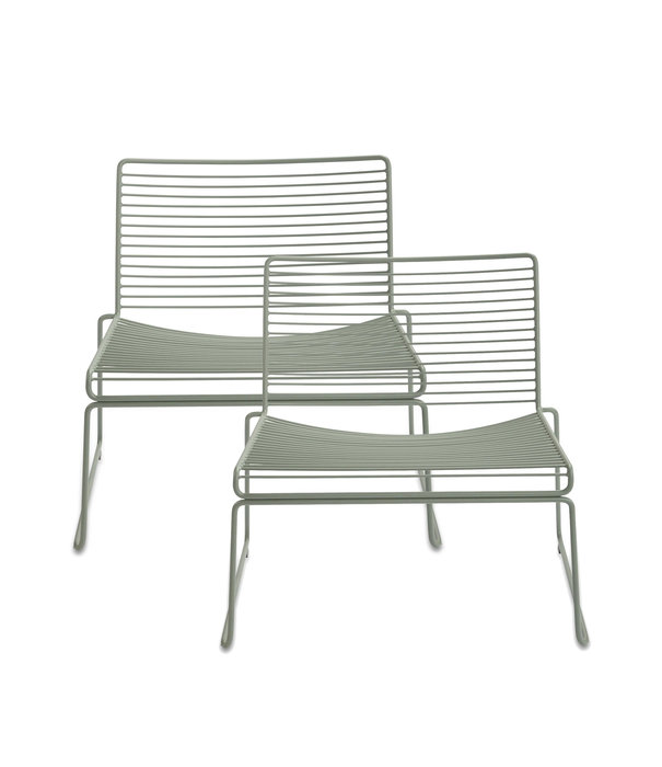 Hay  Hay - Hee lounge chair fall green - set of 2