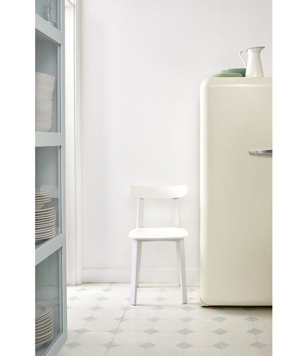 Vitra  Vitra All Plastic Stoel Wit, Two Tone