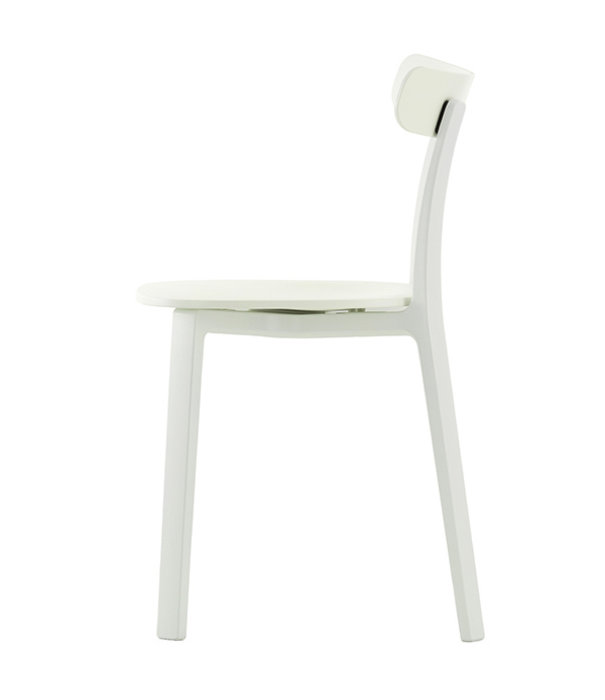 Vitra  Vitra - All Plastic Chair White, Two Tone