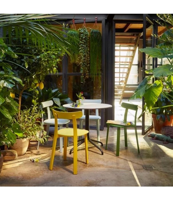 Vitra  Vitra All Plastic Chair Buttercup - Two Tone