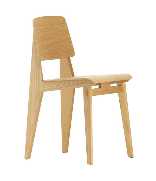 Vitra  Vitra - Chaise Tout Bois Stoel - Naturel Eiken