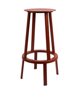 Hay Revolver Bar Stool Lava Red