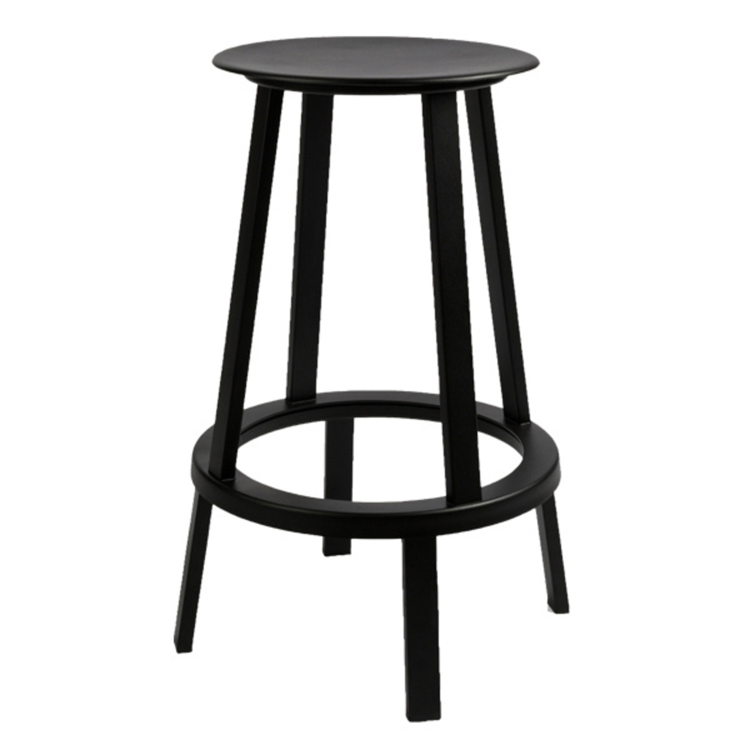 Hay Revolver Bar Stool Black - NORDIC NEW