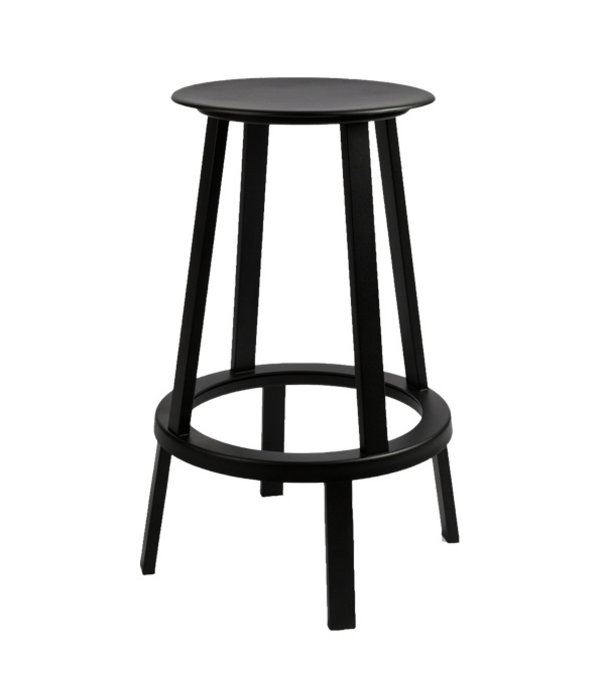 Hay  Hay - Revolver Bar Stool black 65/75 cm.