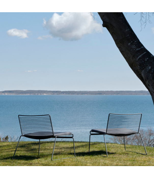 Hay  Hay - Hee lounge chair black set of 2